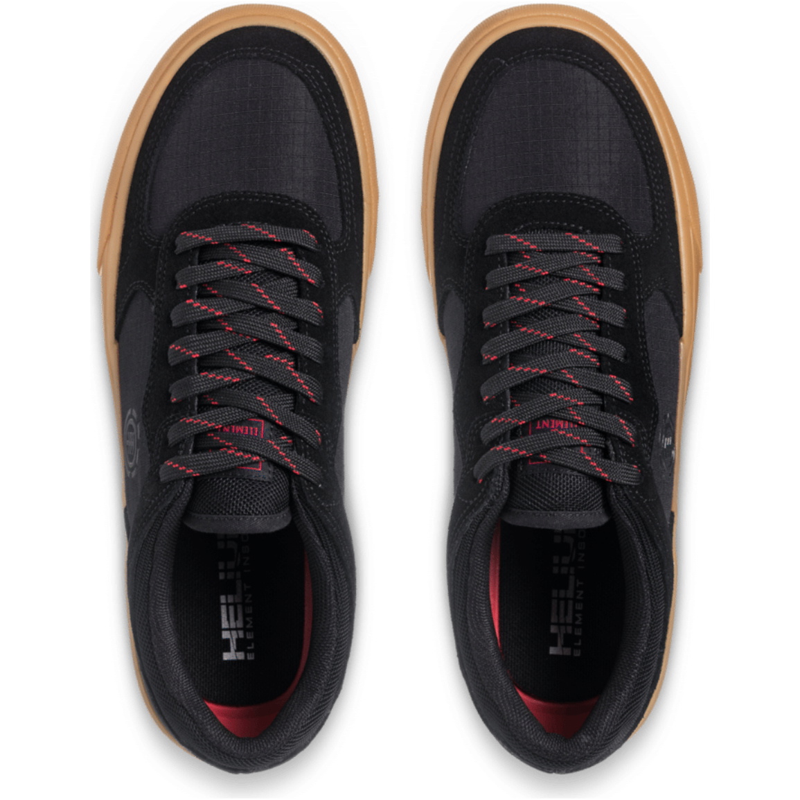 2026 Element Mens Heatley 2.0 Shoes ELYS300016 - Black Gum Red